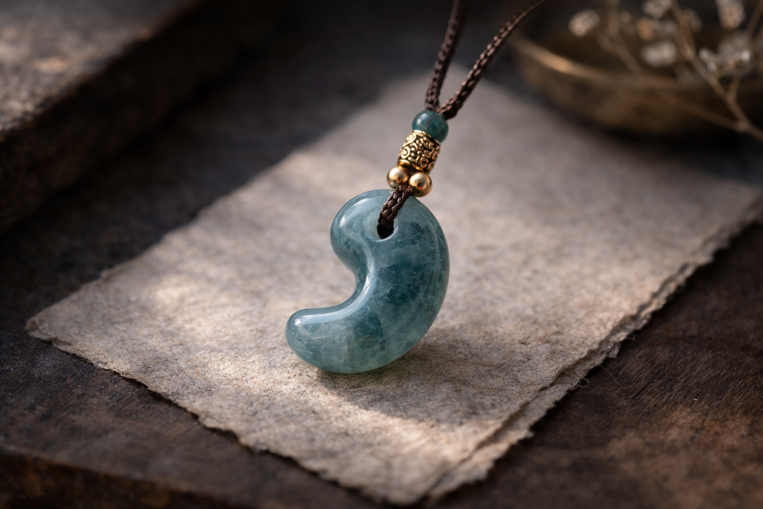 幽玄（YUUGEN）勾玉ネックレス