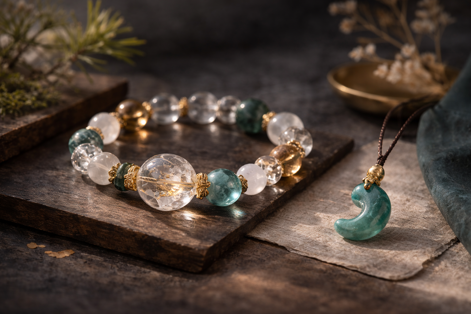 和石アクセサリーのイメージ